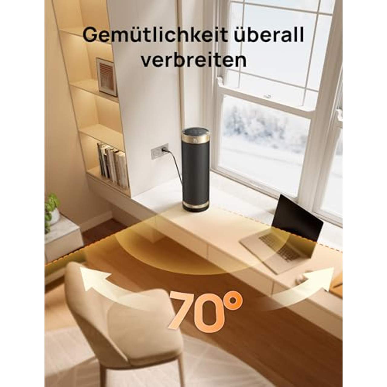 Dreo 2000W Smart Heizlüfter fürs Schlafzimmer