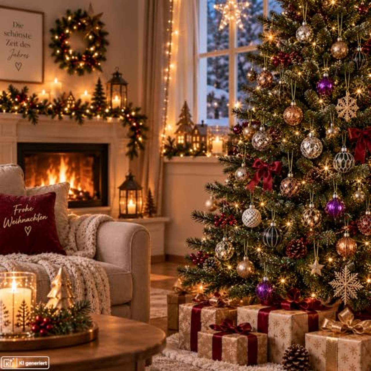 My-goodbuy24 12er Set Luxus Weihnachtskugeln Set G