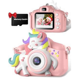 Gofunly Kinderkamera Gofunly Kinder Kamera 1080P 2,0-Zoll-Bildschirm Kamera