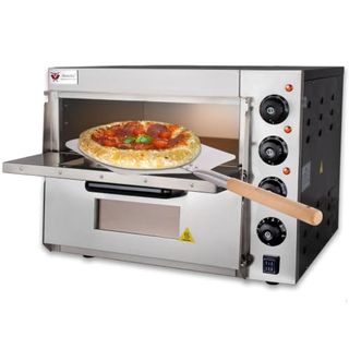 Beeketal 'BPO33-2' Profi Doppel Kammer Pizzaofen