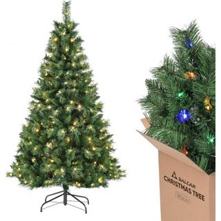 SALCAR Künstlicher Weihnachtsbaum mit Beleuchtung 180 cm