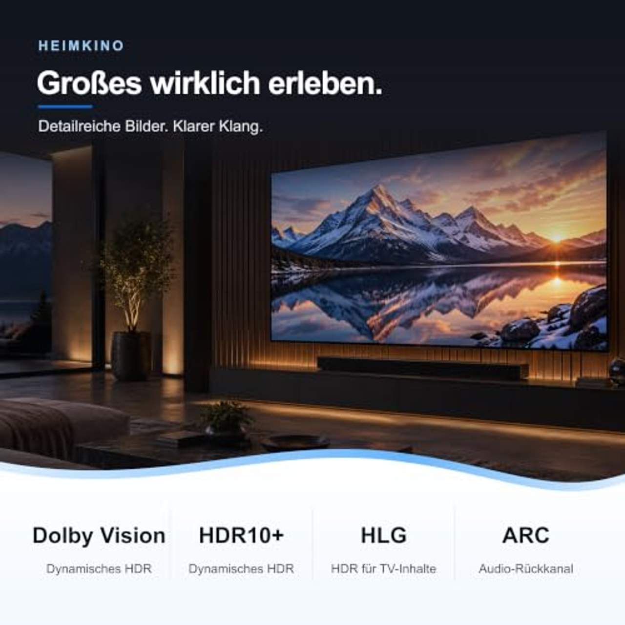 Ultra HDTV 4K Hdmi Kabel 1m