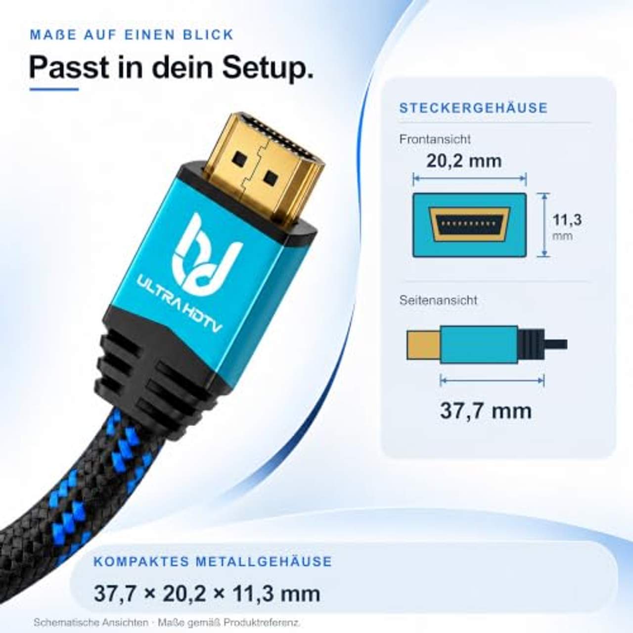 Ultra HDTV 4K Hdmi Kabel 3m