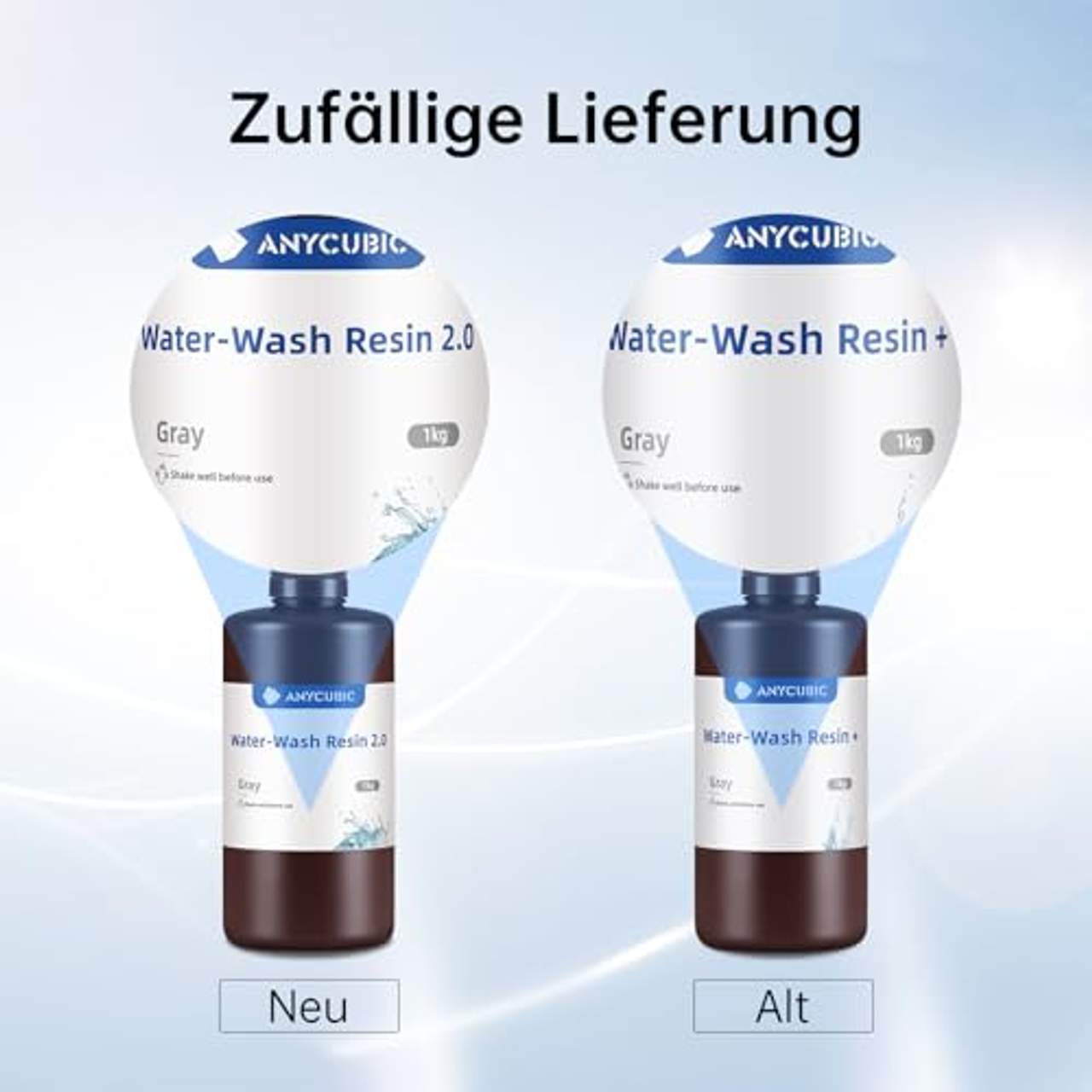 ANYCUBIC Wasser Waschbares Resin 2.0