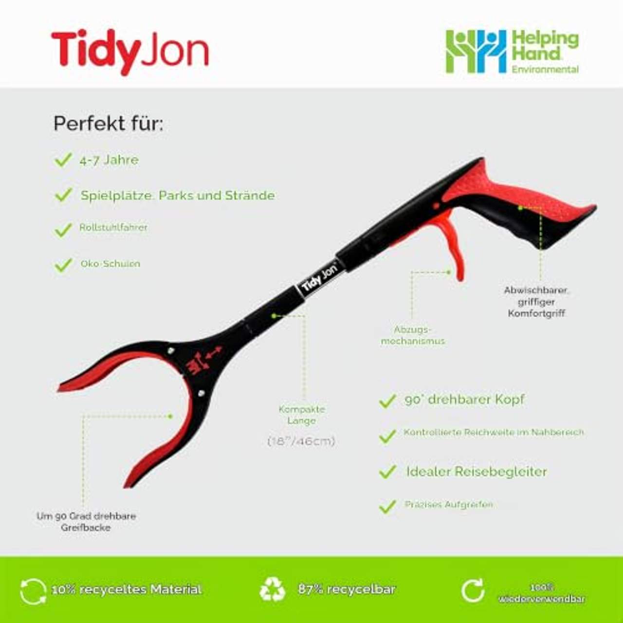 The Helping Hand Company Tidy Jon Pro