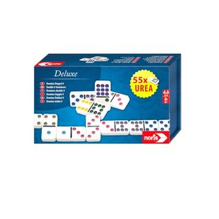 Noris 606108003 606108003-Deluxe Doppel 9 Domino