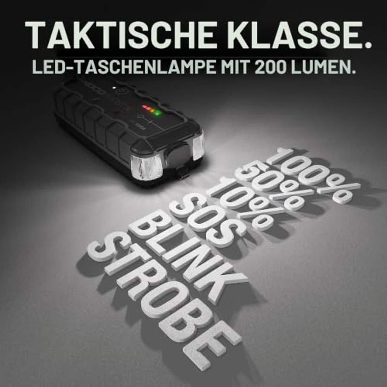 NOCO Boost GB50: 1500A UltraSafe Starthilfe Powerbank