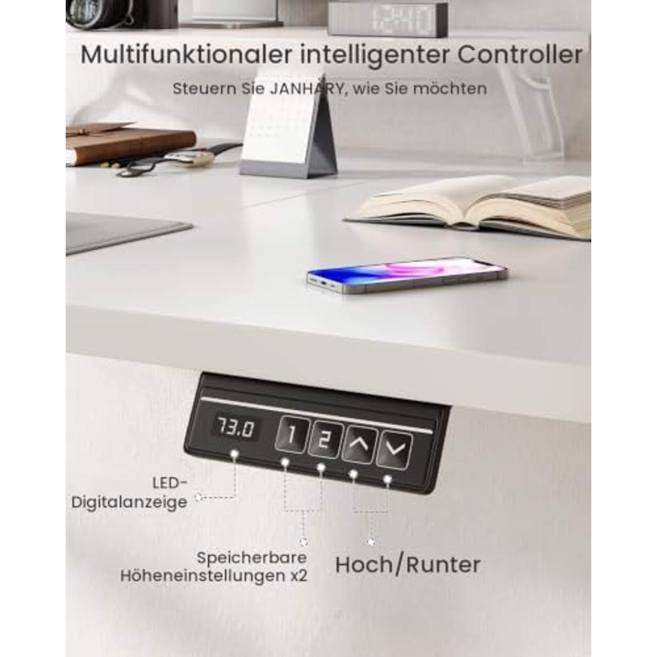 TRIUMPHKEY Höhenverstellbarer Schreibtisch