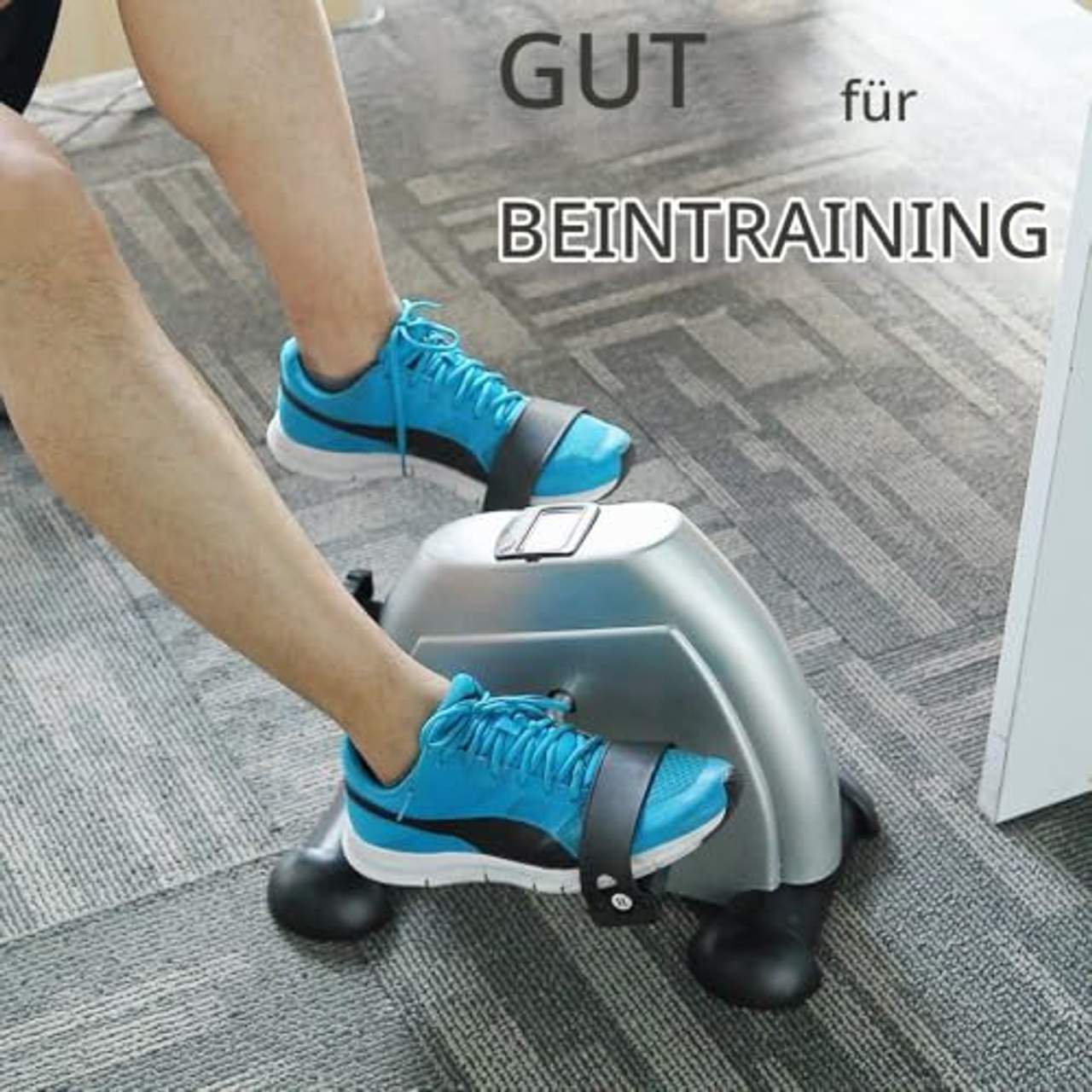 Minibike Heimtrainer Bewegungstrainer Pedaltrainer Trainingsgerät Fitnessgerät