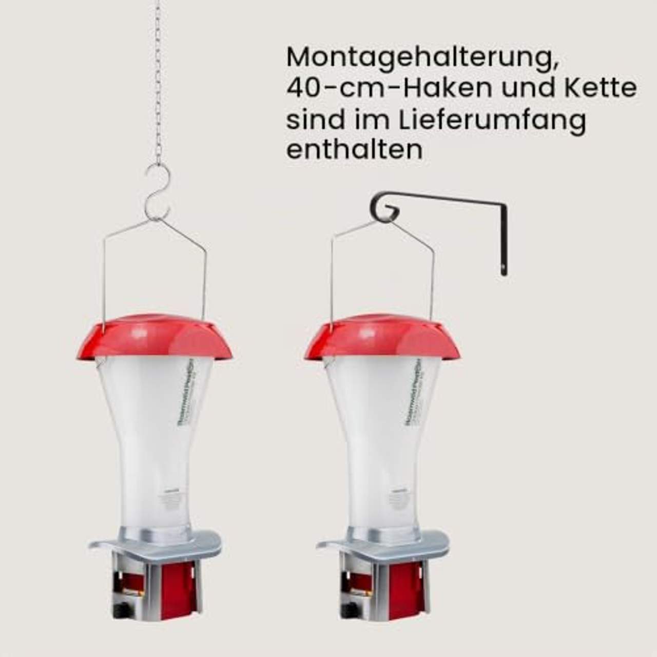 Roamwild Rattensicherer Geflügel-Futterspender