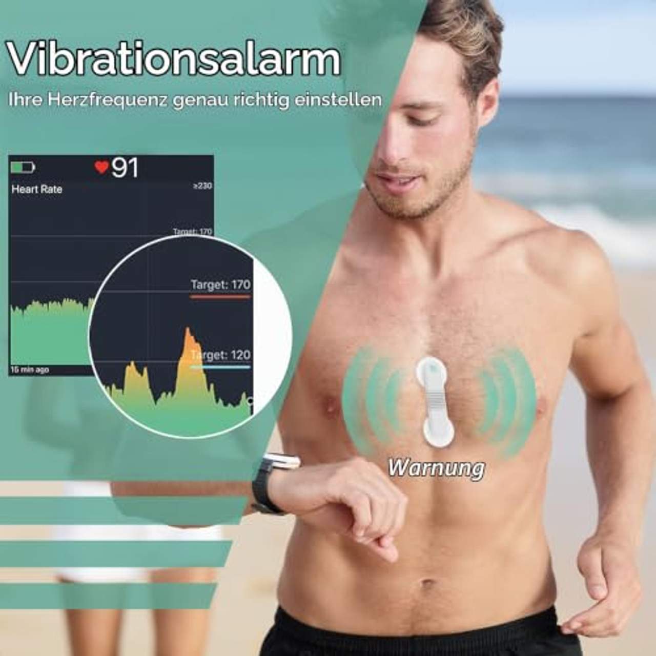 ViATOM Wellue VisualBeat Brustgurt