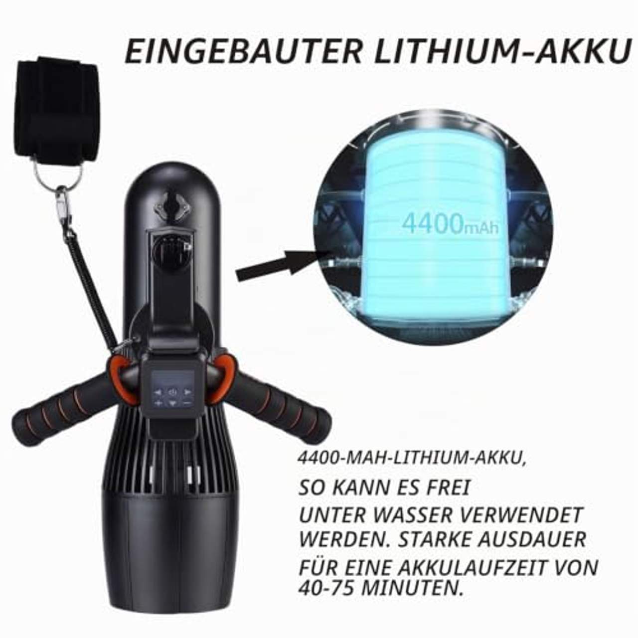 Camolech Elektrischer Wasser-Scooter für Erwachsene und Kinder