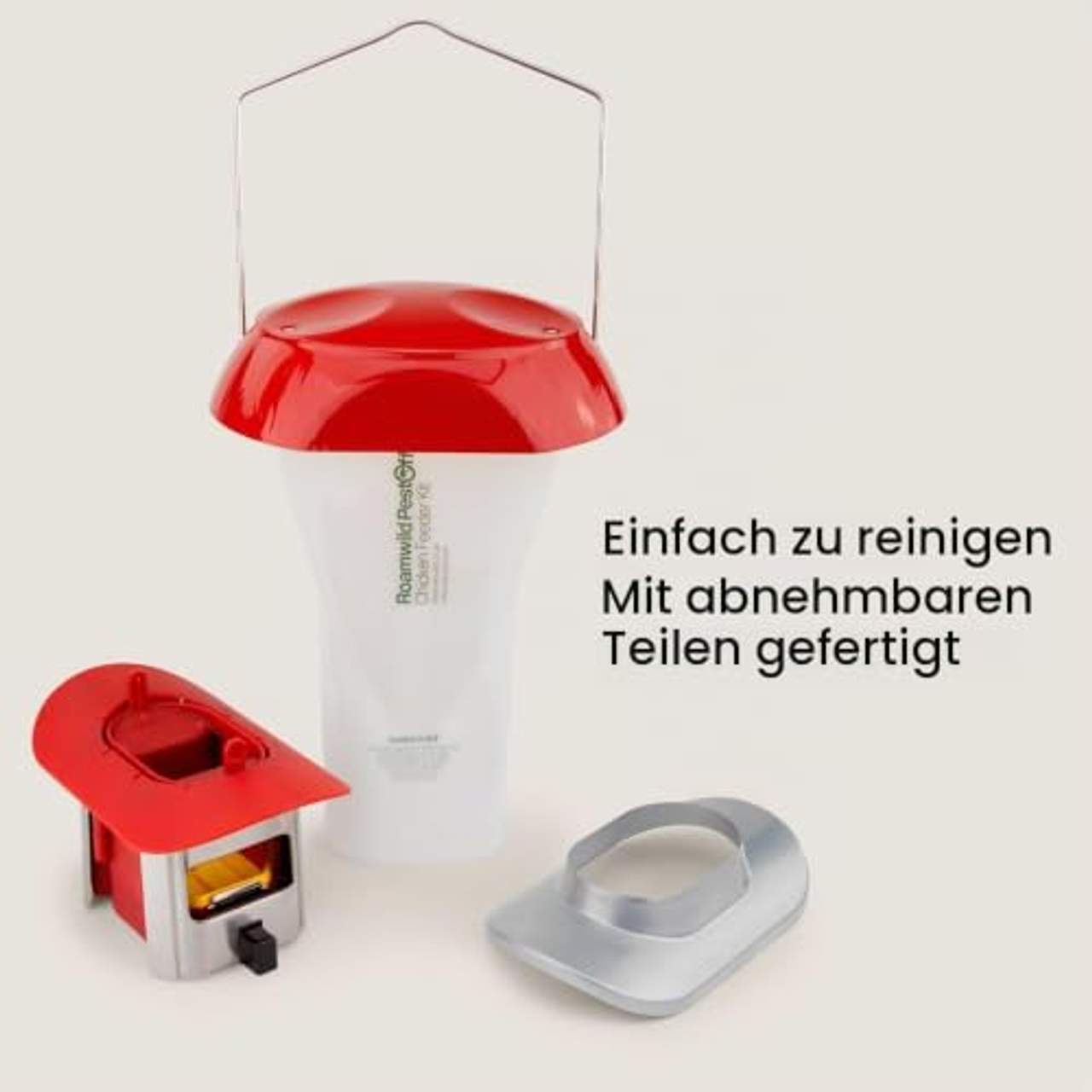 Roamwild Rattensicherer Geflügel-Futterspender