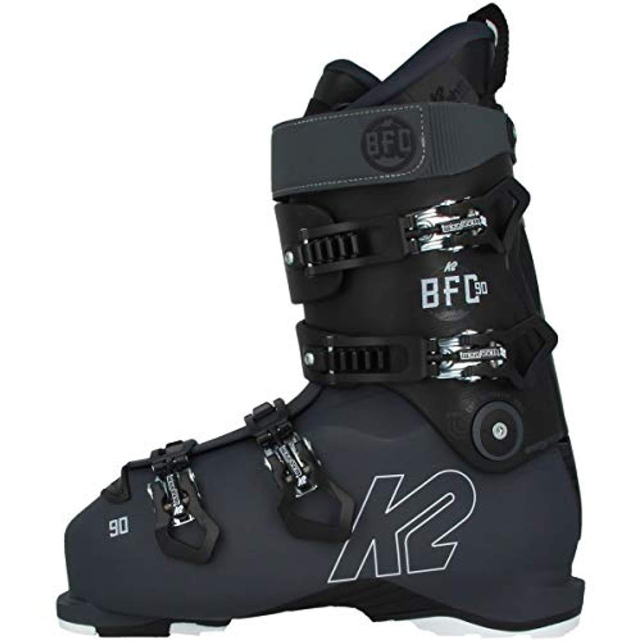 K2 Skis Herren Skischuhe BFC 90-Anthracite-Schwarz Blau-EU: