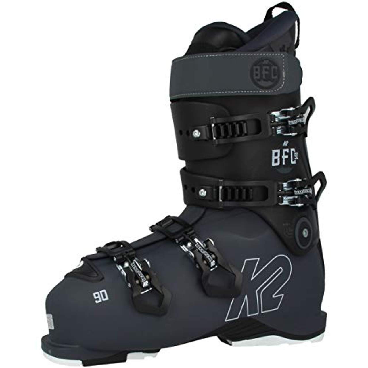K2 Skis Herren Skischuhe BFC 90-Anthracite-Schwarz Blau-EU: