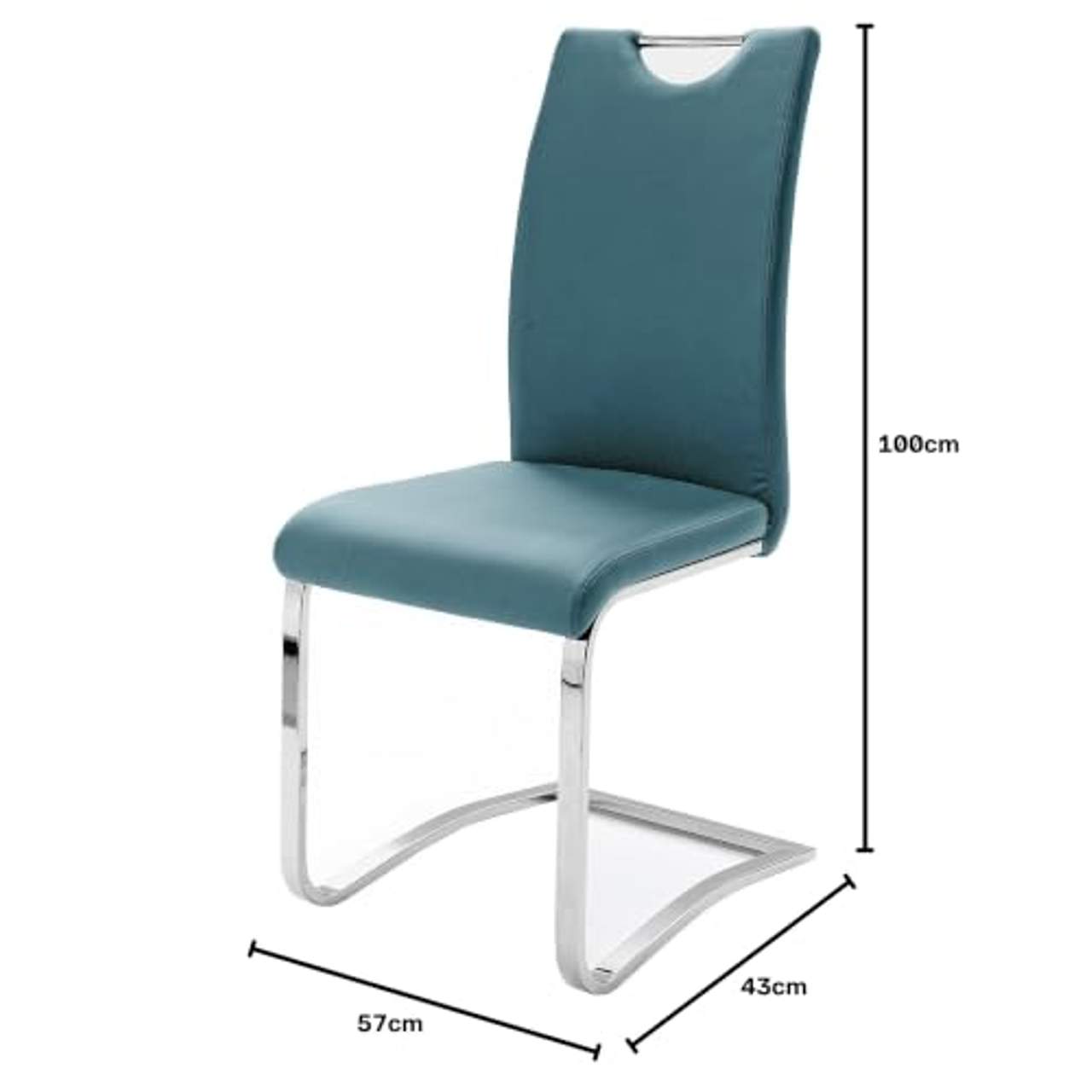 Robas Lund Stuhl Esszimmerstuhl - 2er Set