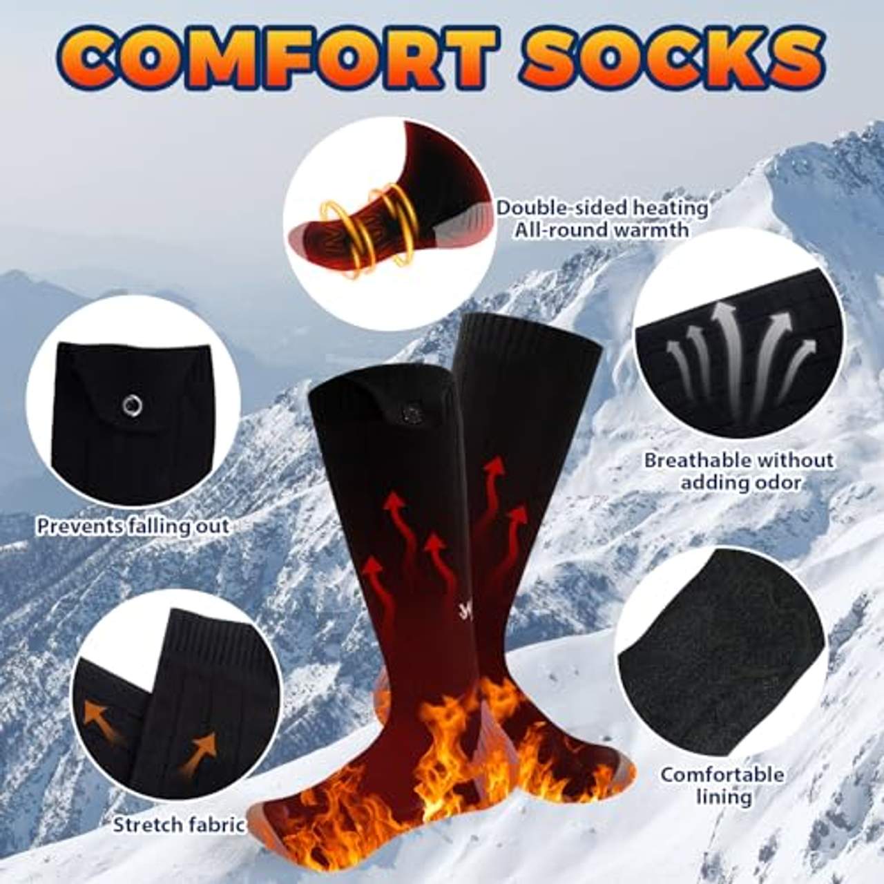 Wndy's Dream Beheizte Socken