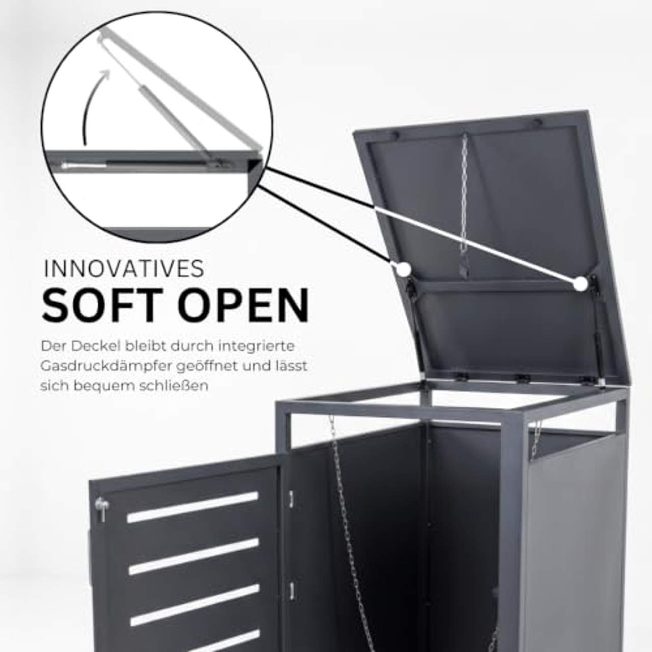 Mega Mülltonnenbox 3er Set