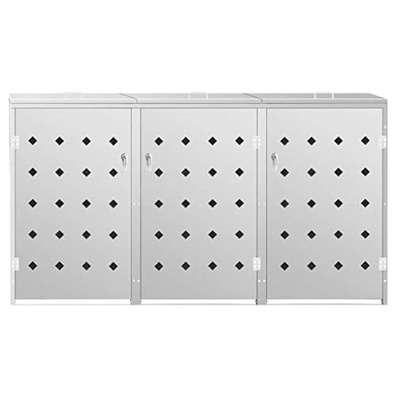 Cozynest Mülltonnenbox für 3 Tonnen 240 L