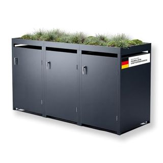 Metzler Mülltonnenbox in Anthrazit