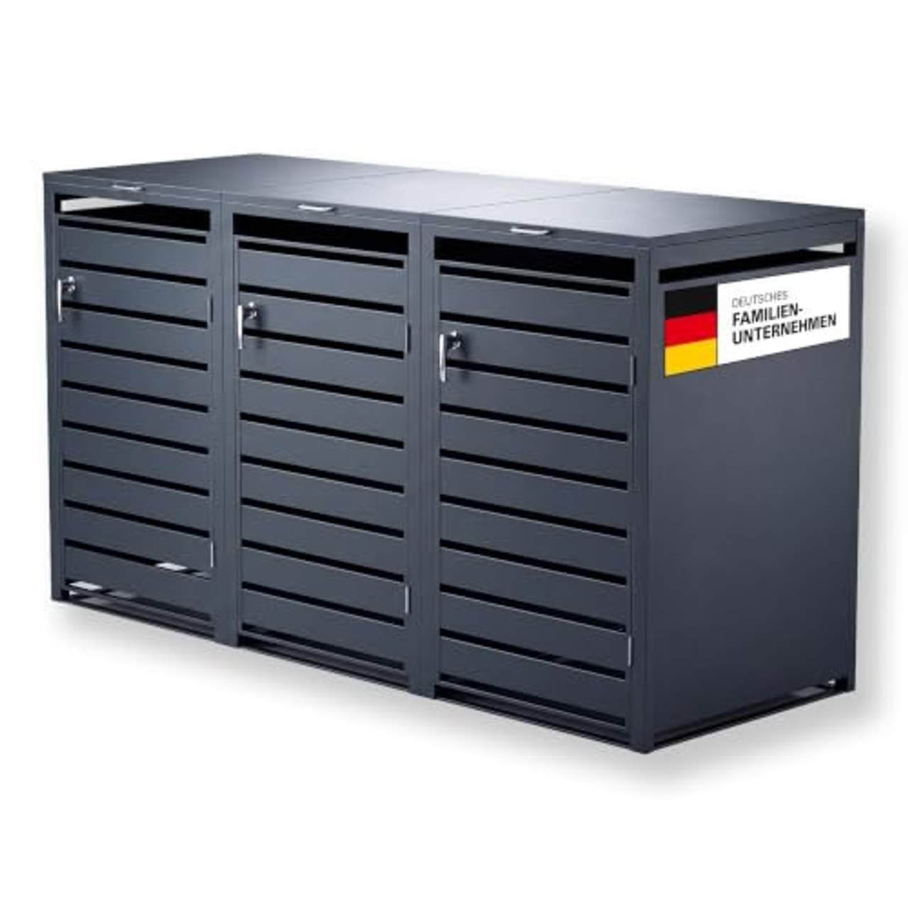 Metzler Mülltonnenbox in Anthrazit