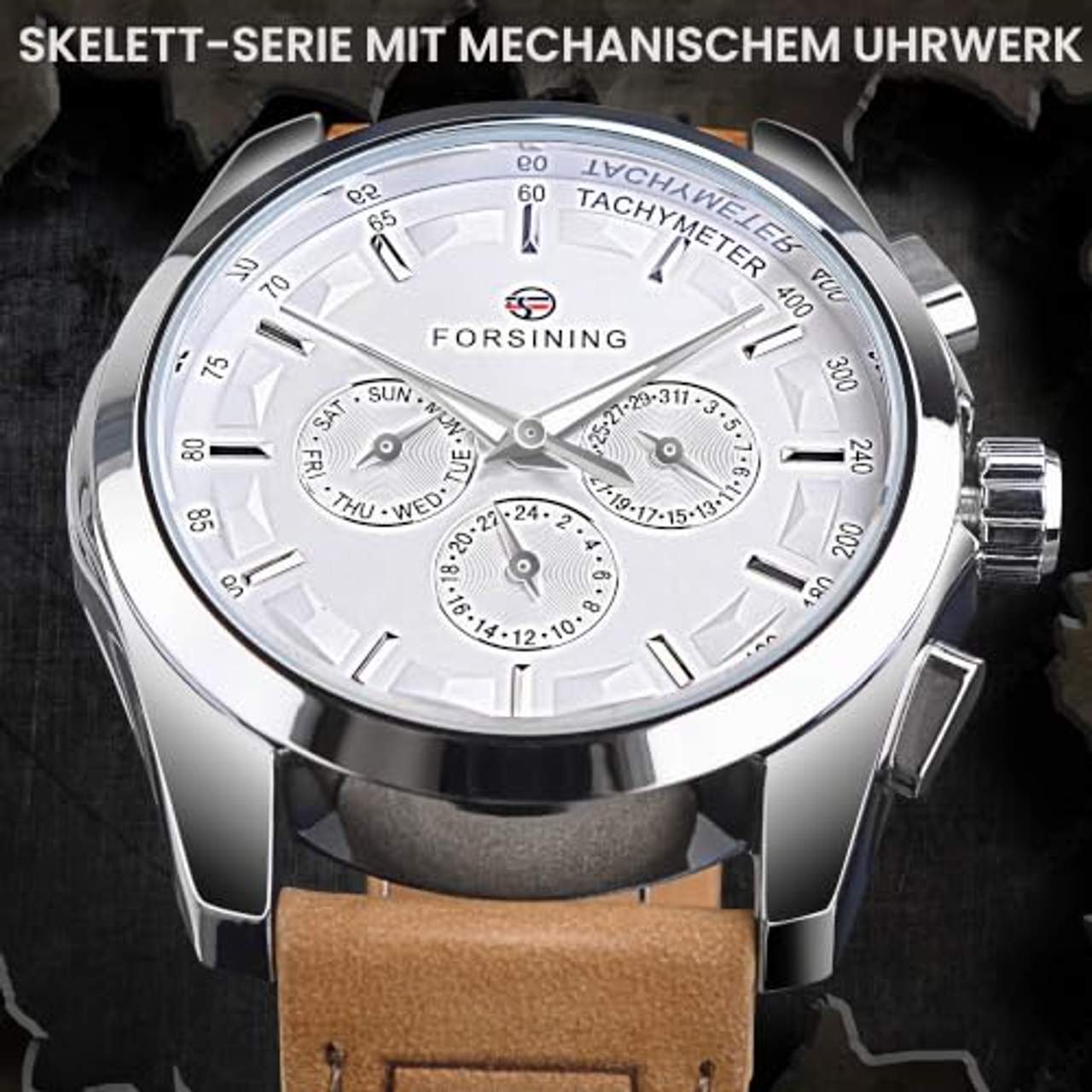 FORSINING Mechanische Armbanduhr für Herren