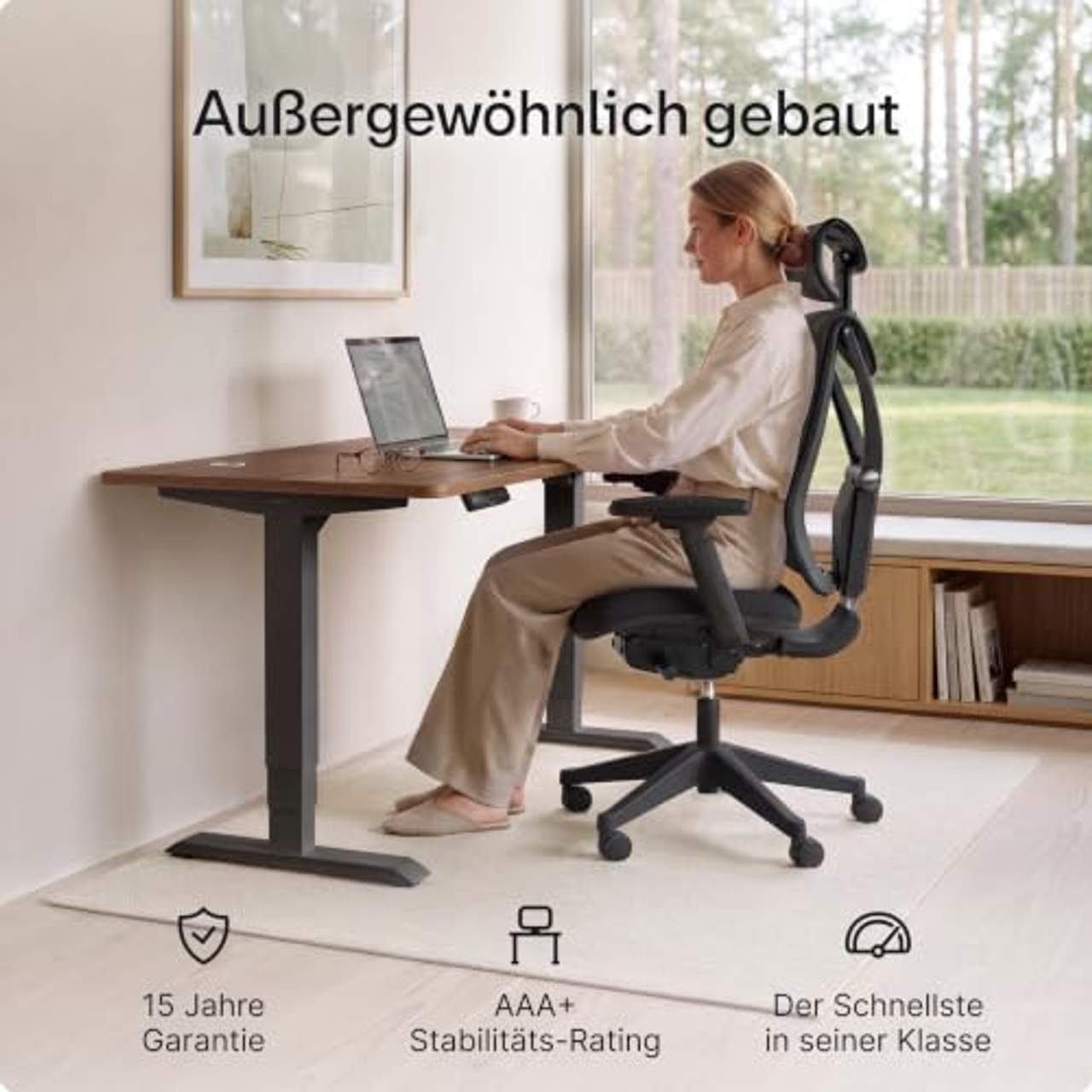 Desktronic Höhenverstellbarer Schreibtisch