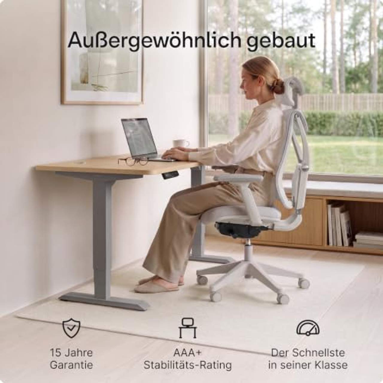 Desktronic Höhenverstellbarer Schreibtisch