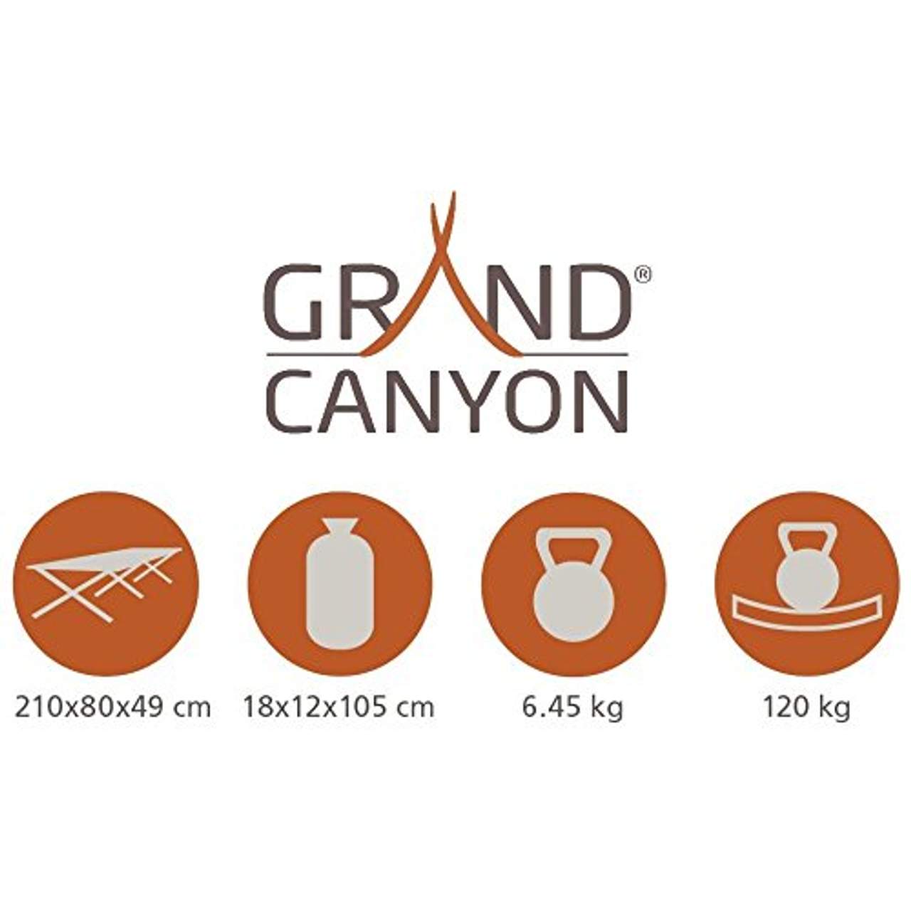 Grand Canyon Campingbett L Feld-/ Gästebett