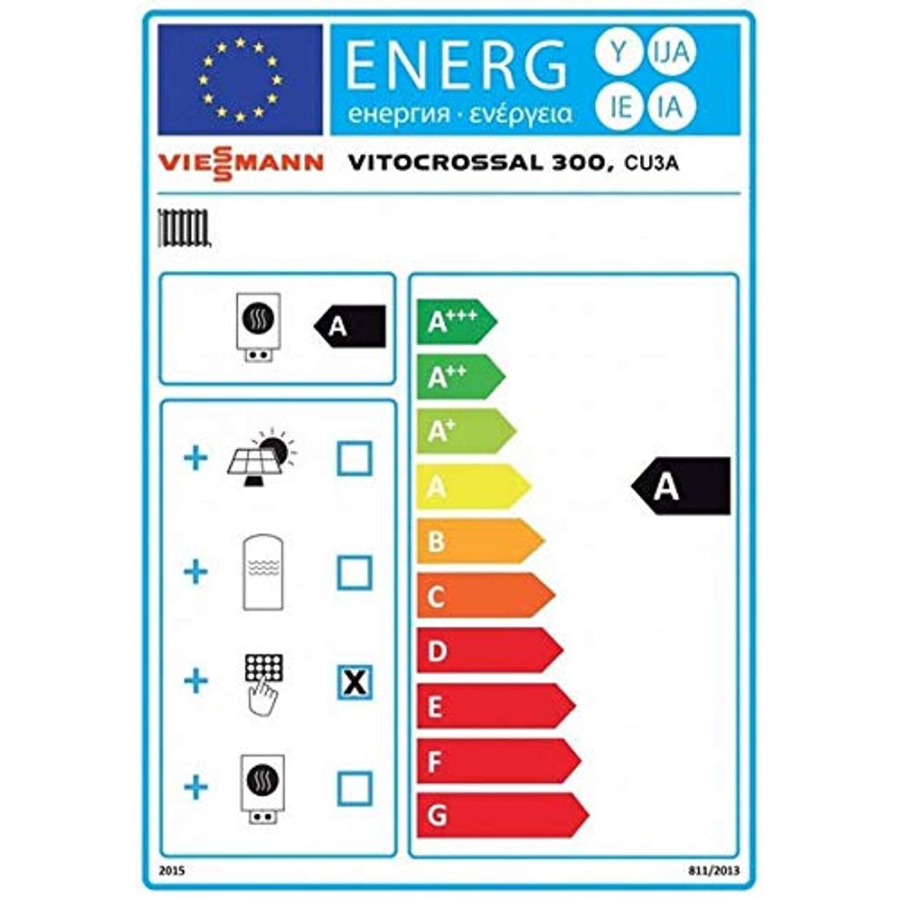 Viessmann Vitocrossal 300 35 kW Gas-Brennwertkessel Vitotronic 200 Heizkessel