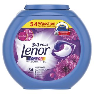 Lenor 3 In 1 Pods Colorwaschmittel Amethyst Blutentraum Im Waschmittel Caps Vergleich 2021