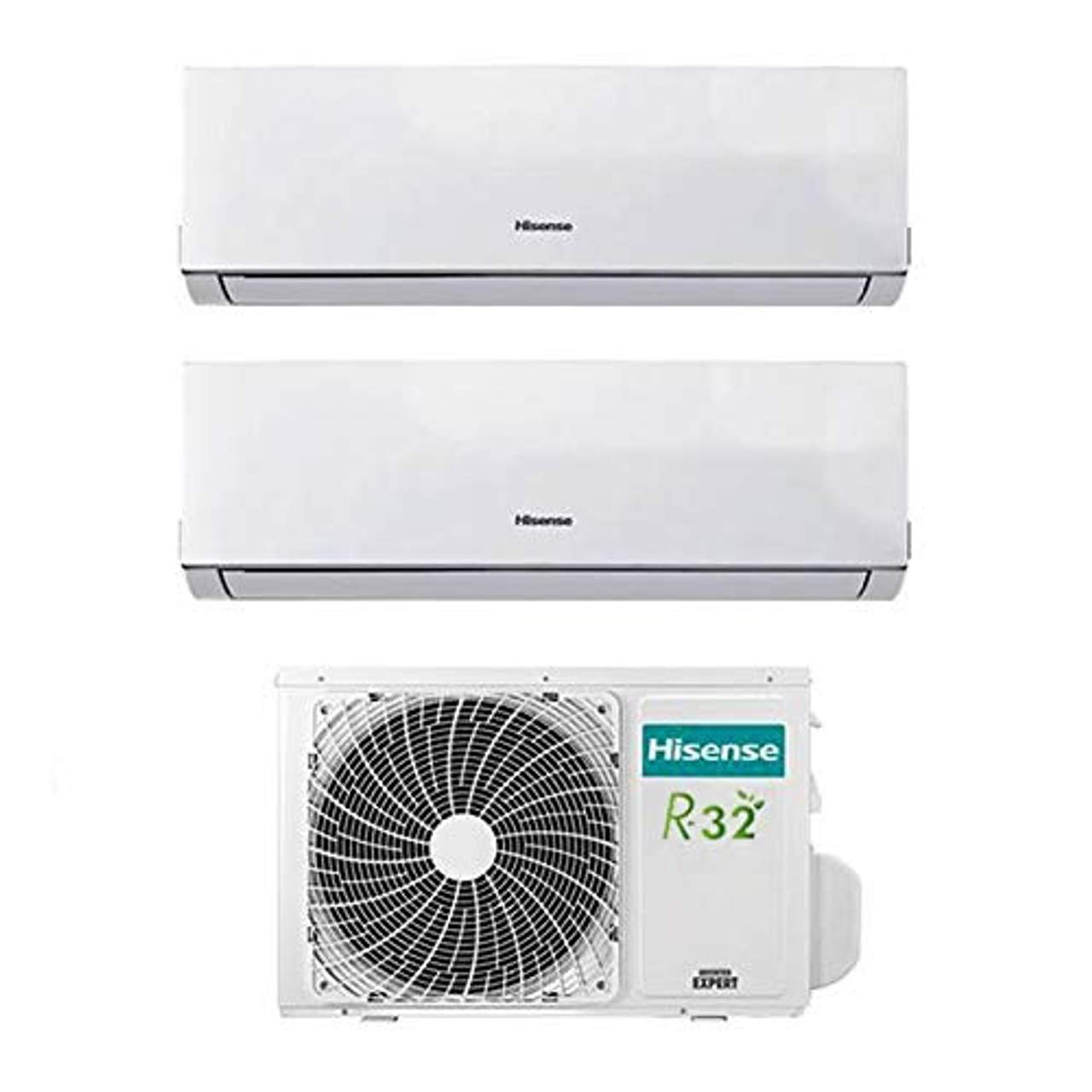 Klimaanlage Inverter Hisense New Comfort Dual Split 9000+12000