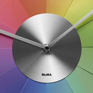 MOMA Wanduhr Rainbow Clock