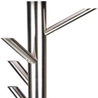 Jan Kurtz 494301 Kleiderständer Detroit Stahlrohr satiniert 170 cm hoch