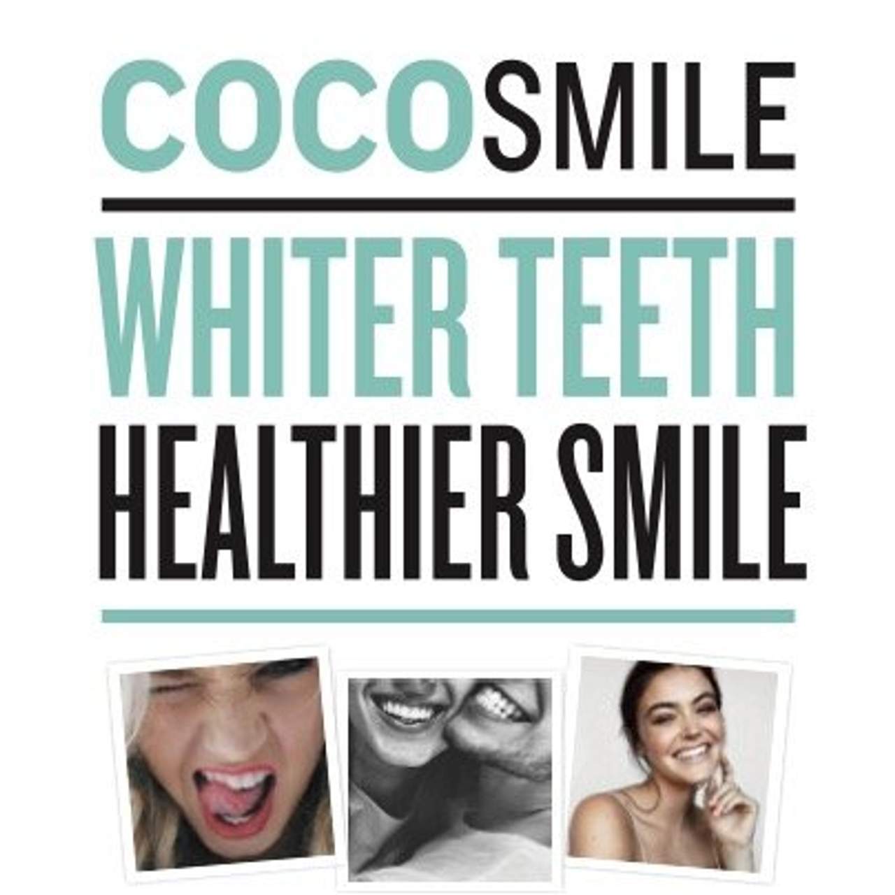 Natürliche Zahnaufhellung Premium-Kokosnuss Aktivkohle