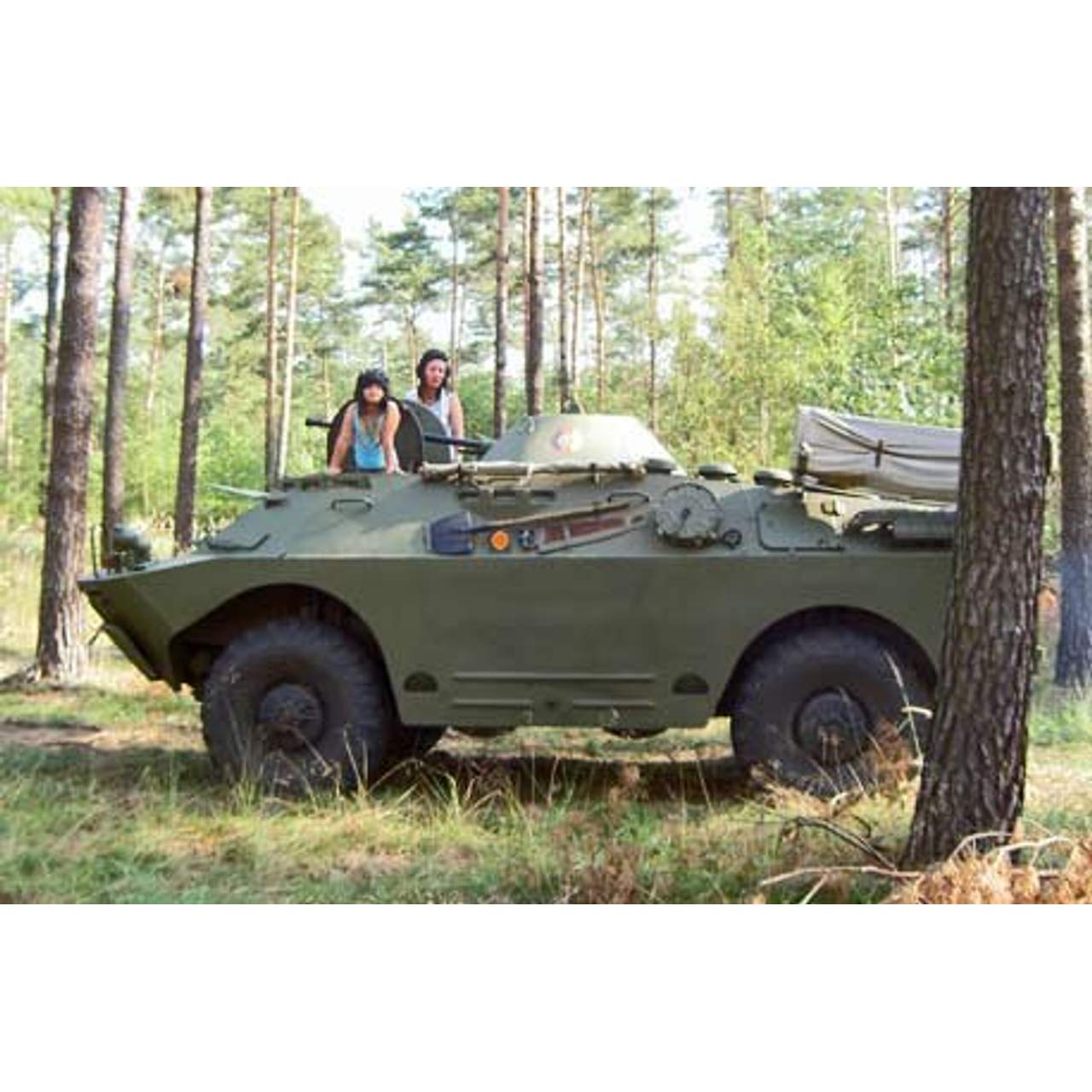 Jochen Schweizer Geschenkgutschein: Radpanzer selber Fahren