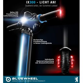 E-Roller IX300 von Bluewheel Marktneuheit
