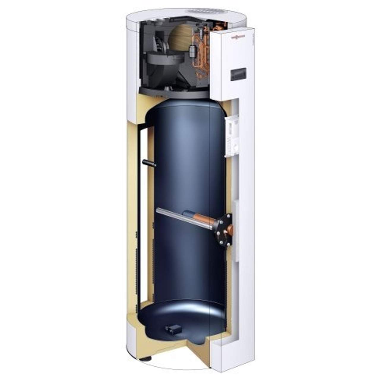 Viessmann Vitocal 060-A Typ T0E Trinkwasser Wasser Wärmepumpe Außenluftbetrieb