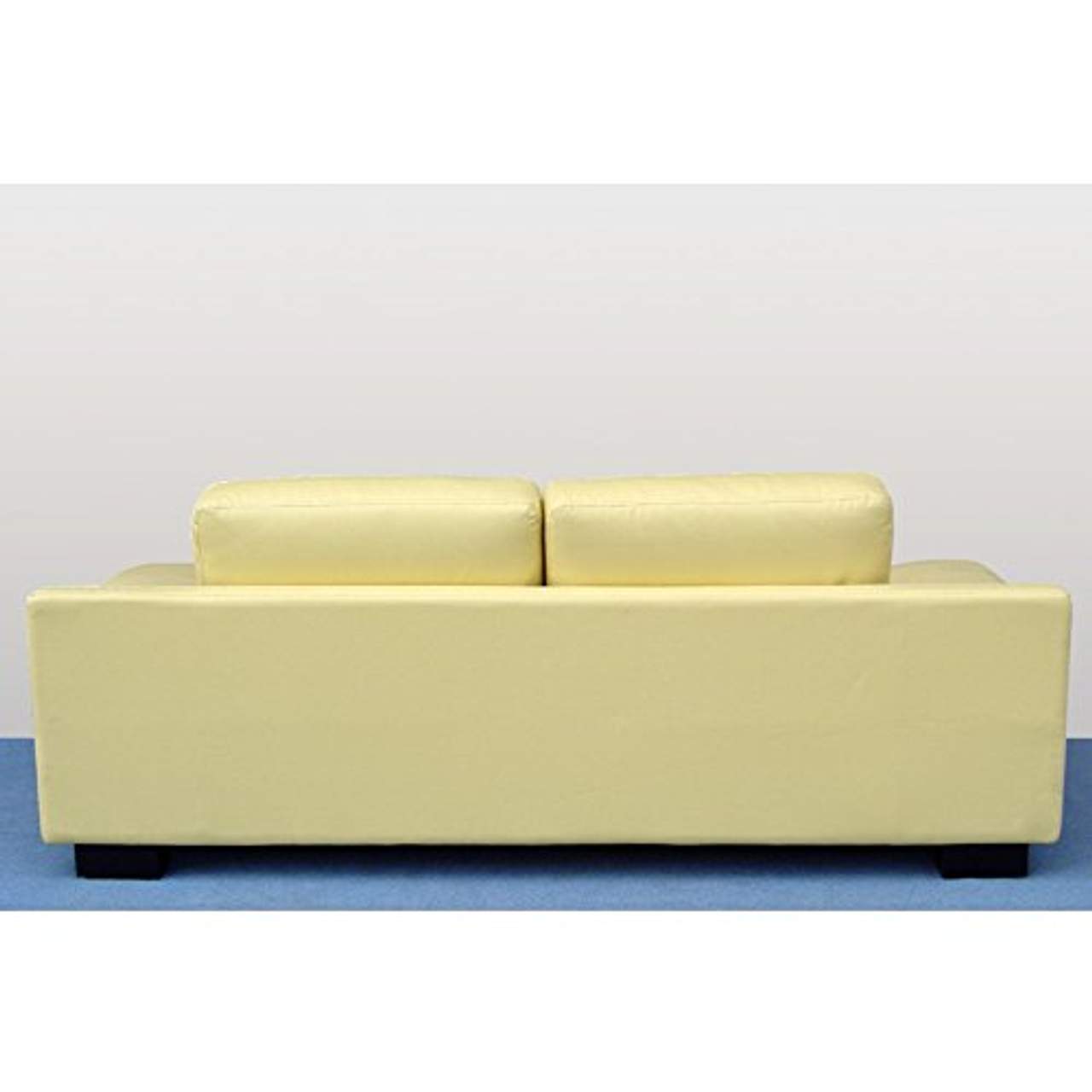 Designer Leder-Sofa-3 Sitzer Garnitur Bett-Couch 402-3-Be